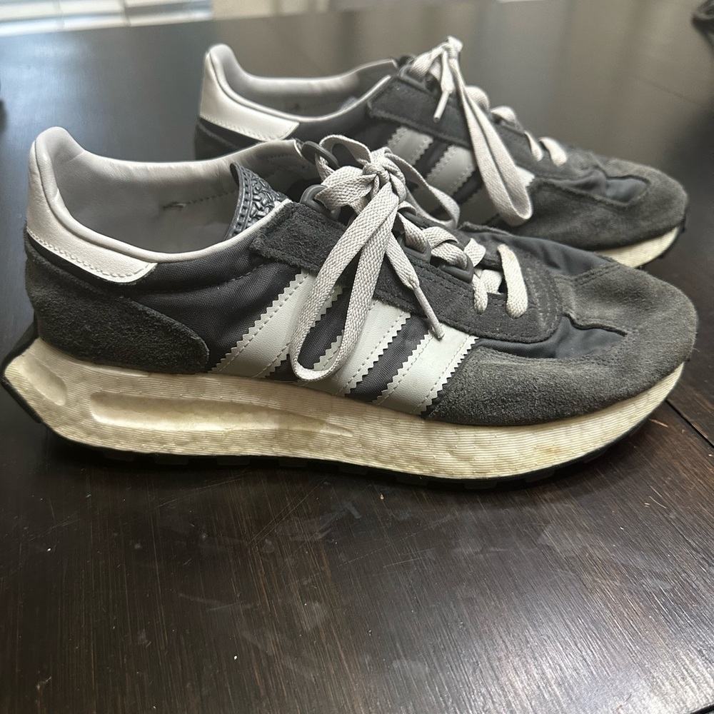 Women’s Gray Adidas Sneakers